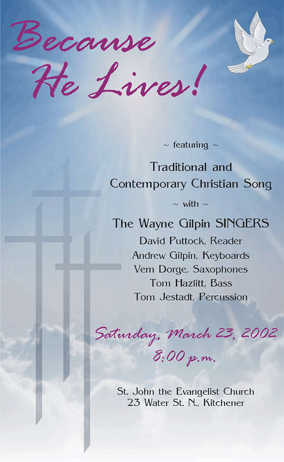 The Wayne Gilpin SINGERS Because He Lives!