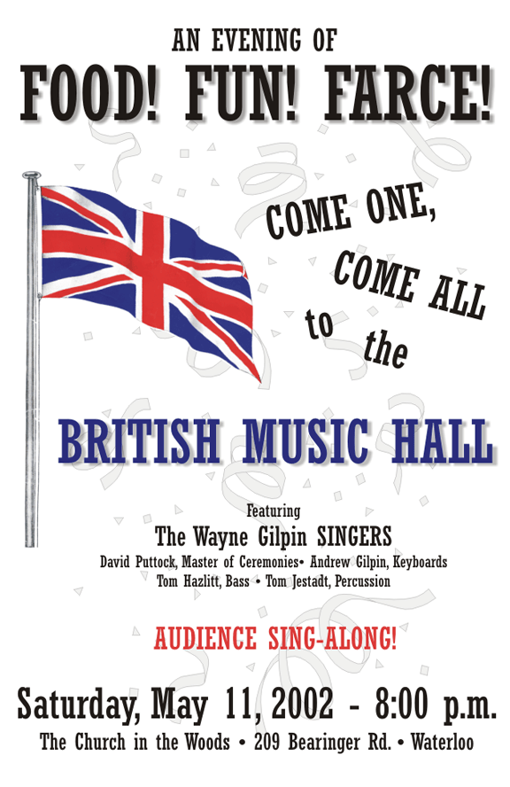 The Wayne Gilpin SINGERS British Music Hall