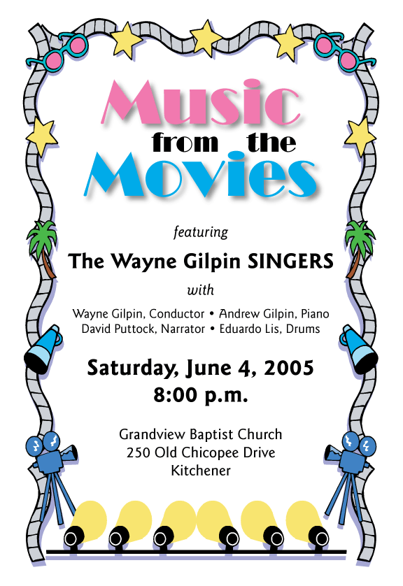 The Wayne Gilpin SINGERS Music from the Movies