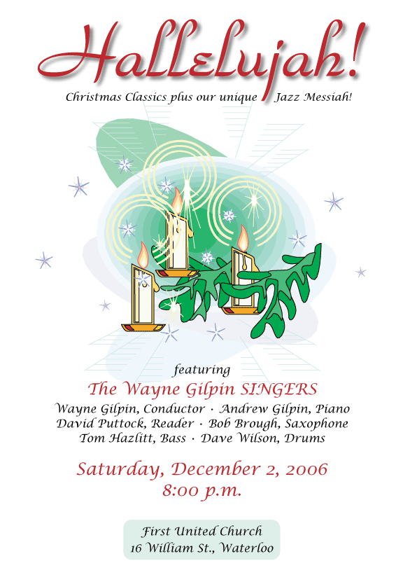 The Wayne Gilpin SINGERS Hallelujah!