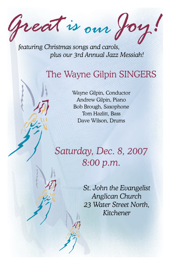 The Wayne Gilpin SINGERS Great is our Joy!