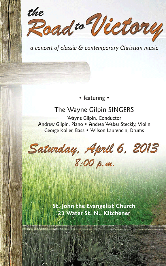 The Wayne Gilpin SINGERS The Road to Victory