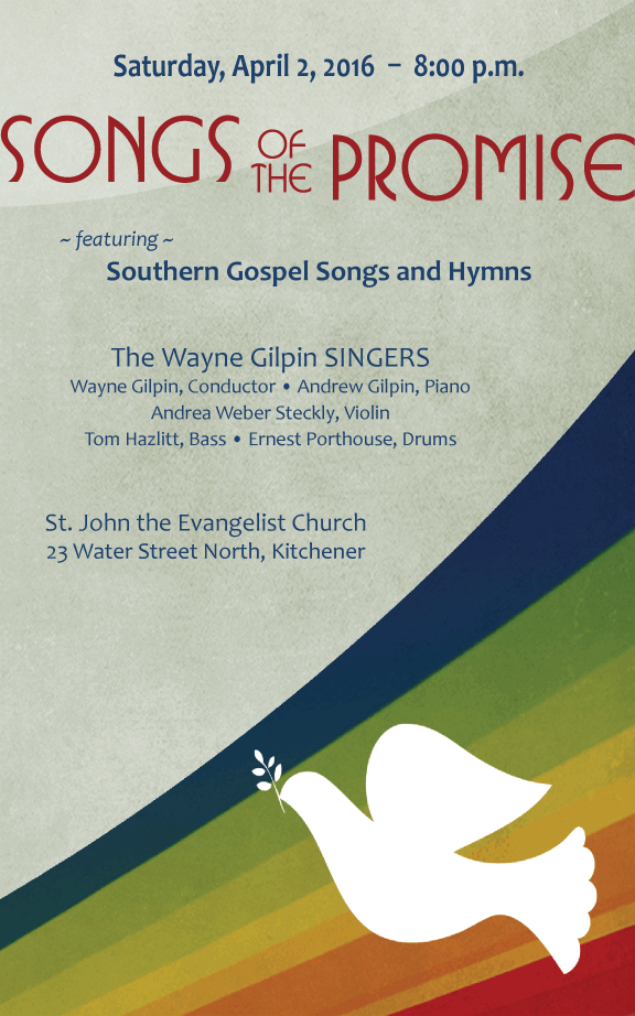 The Wayne Gilpin SINGERS Songs of the Promise